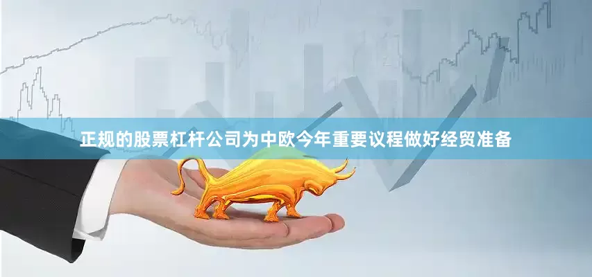 正规的股票杠杆公司为中欧今年重要议程做好经贸准备