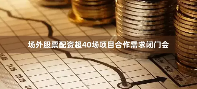 场外股票配资超40场项目合作需求闭门会
