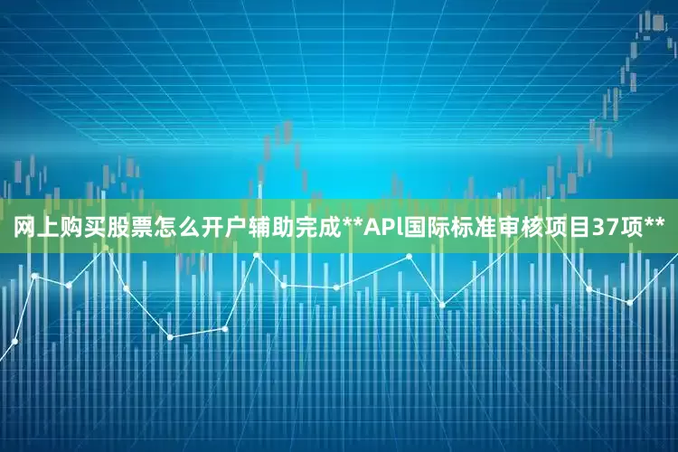 网上购买股票怎么开户辅助完成**APl国际标准审核项目37项**